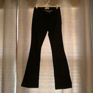 Loft Dar Denim Flare Jeans